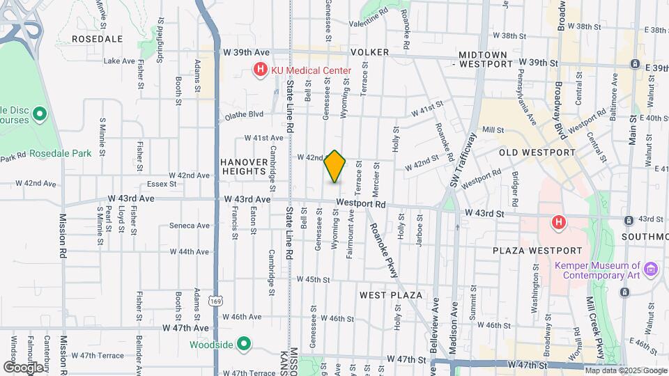 4238 Wyoming St Map and Location Details