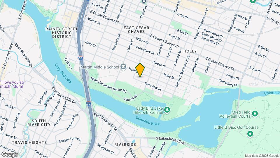 1710 Riverview St Map and Location Details