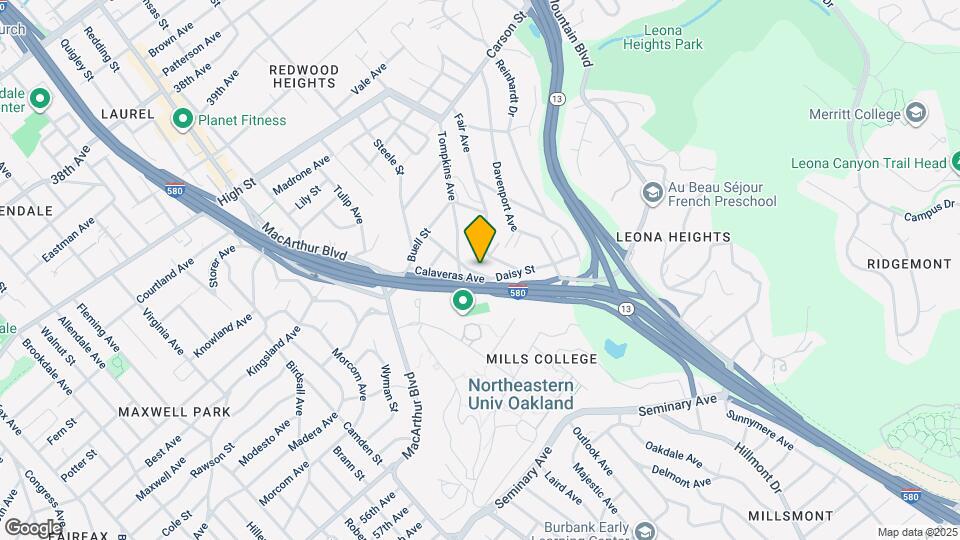 4814 Daisy St, Unit 4814 Map and Location Details