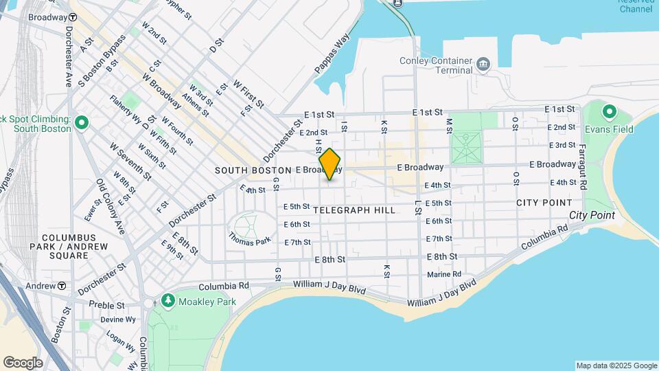 594 E 4th St, Unit 2 Map and Location Details