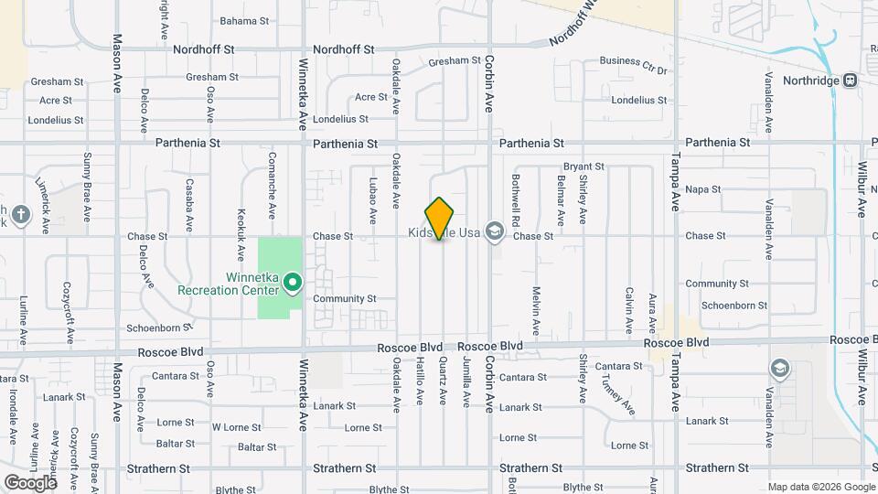 8471 Quartz Ave Map and Location Details