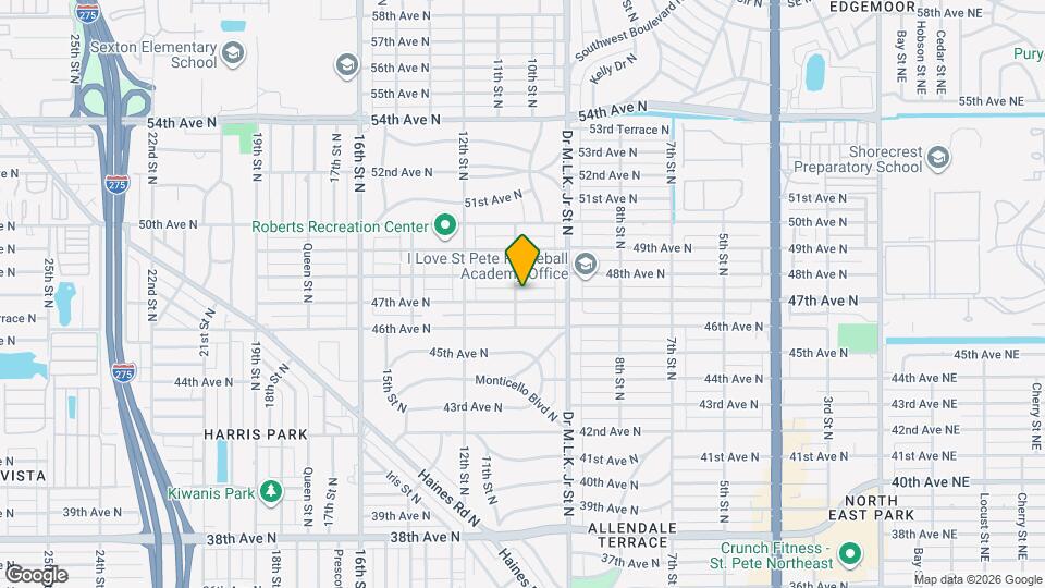 983 47th Ave N Map and Location Details