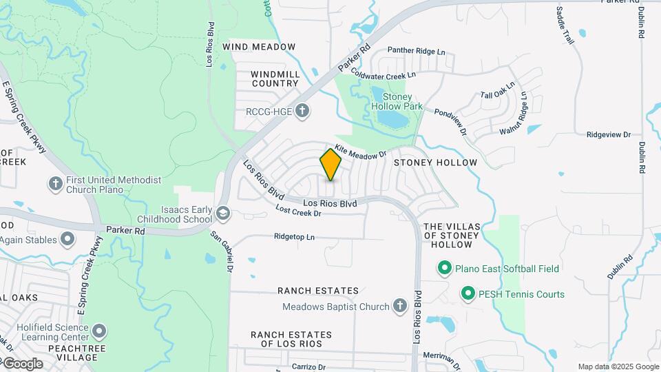 3609 Ironstone Dr Map and Location Details