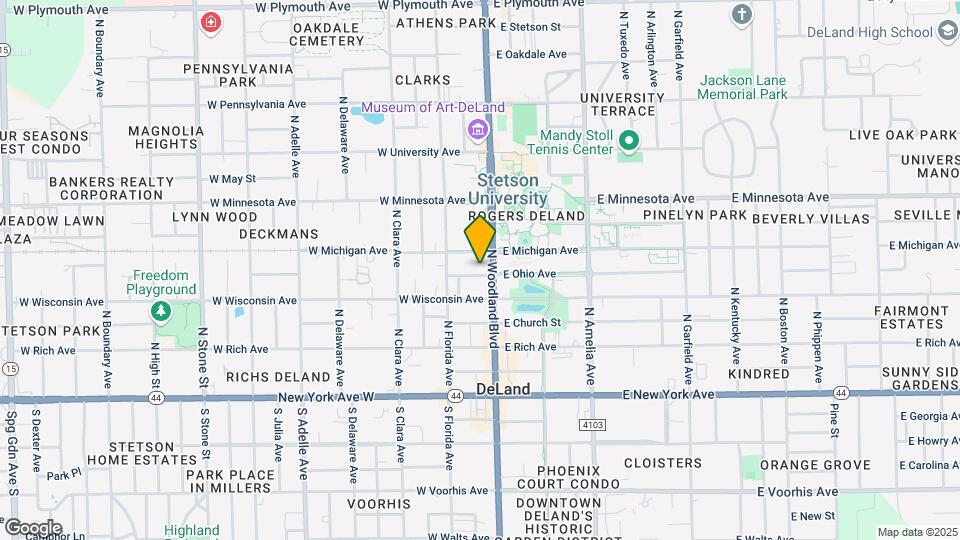 103 W Ohio Ave Map and Location Details