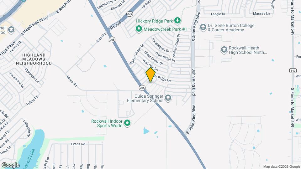 1519 Westfield Ln Map and Location Details