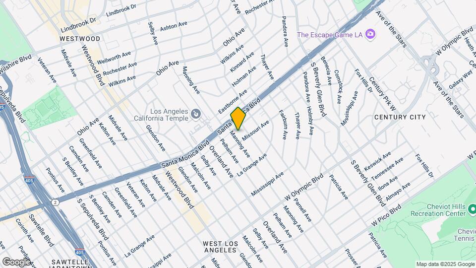 1824 Manning Avenue Mapa y Detalles de la Ubicación