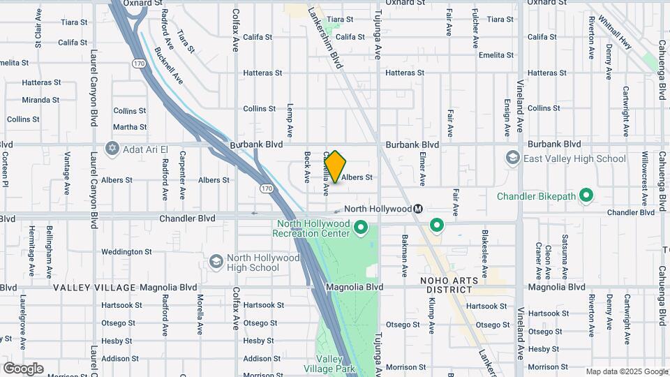 11481 Cumpston St Map and Location Details
