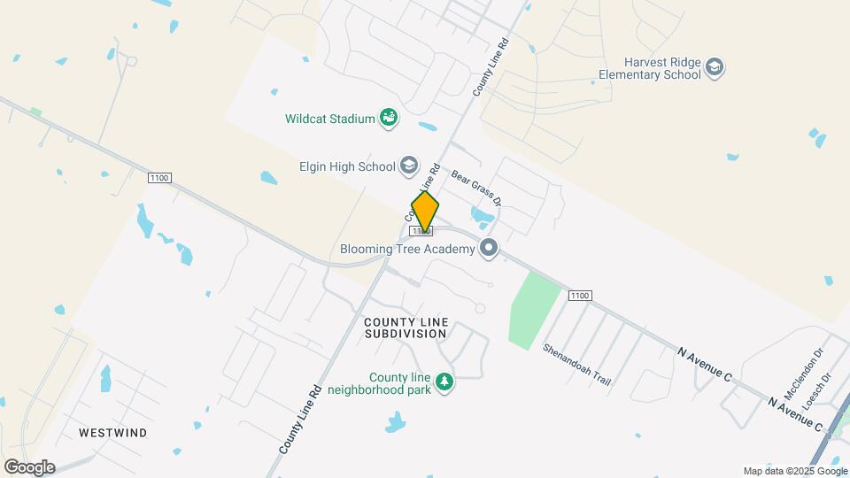 Cedar Grove at Elgin Mapa y Detalles de la Ubicación