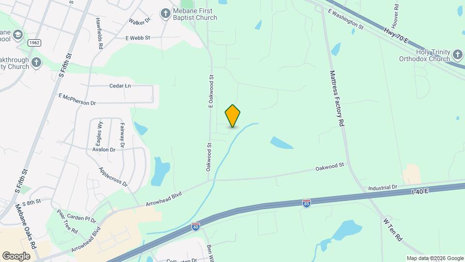 1036 Abbott St Map and Location Details