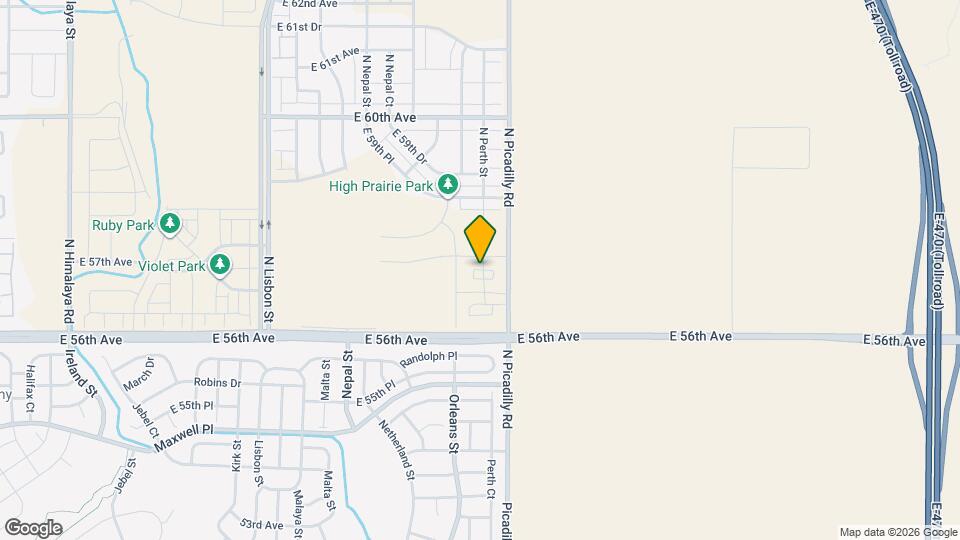 Prose at Painted Prairie Mapa y Detalles de la Ubicación