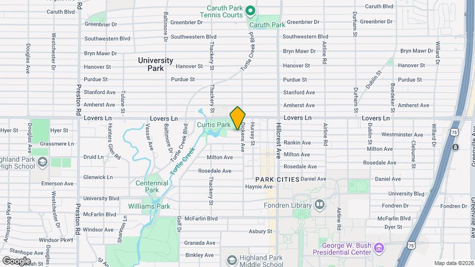 3511 Westminster Ave Map and Location Details