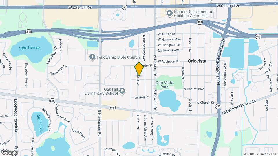 103 N Hart Blvd Map and Location Details