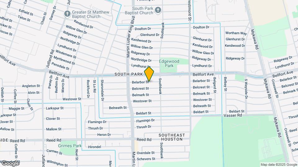 5754 Belarbor St Map and Location Details