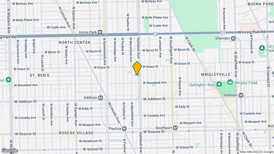3720 N. Ashland Avenue Mapa y Detalles de la Ubicación
