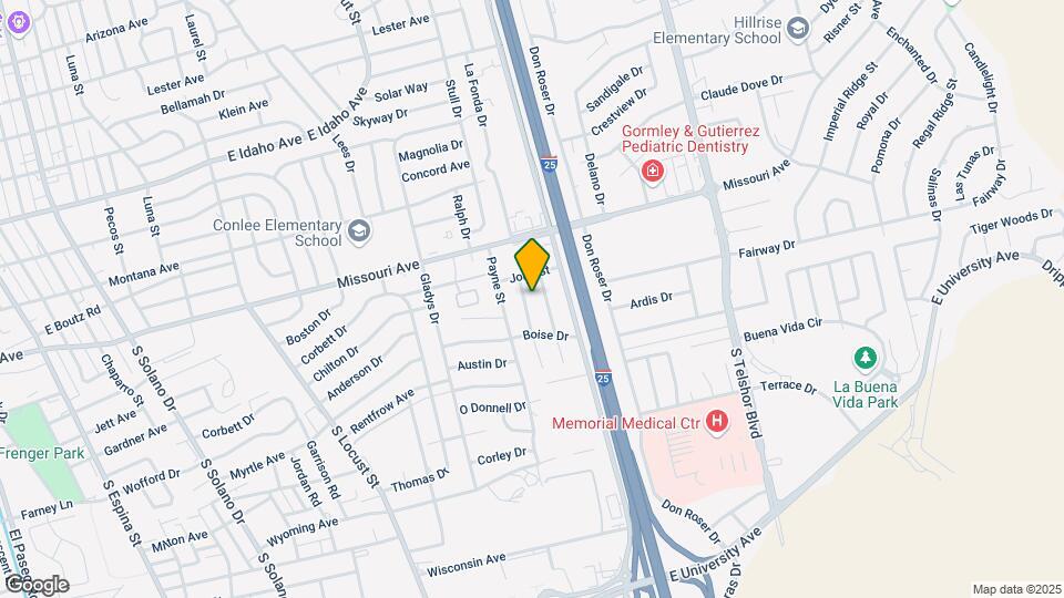 1829 Bromilow St Map and Location Details