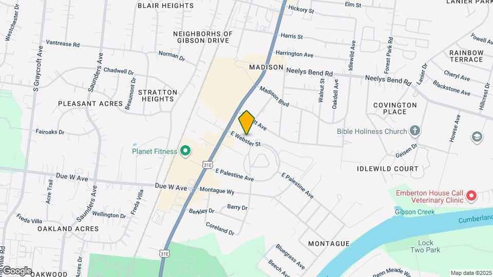 209 E Webster St, Unit A Mapa y Detalles de la Ubicación