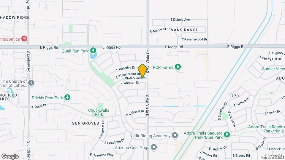 4978 E Karsten Dr Map and Location Details