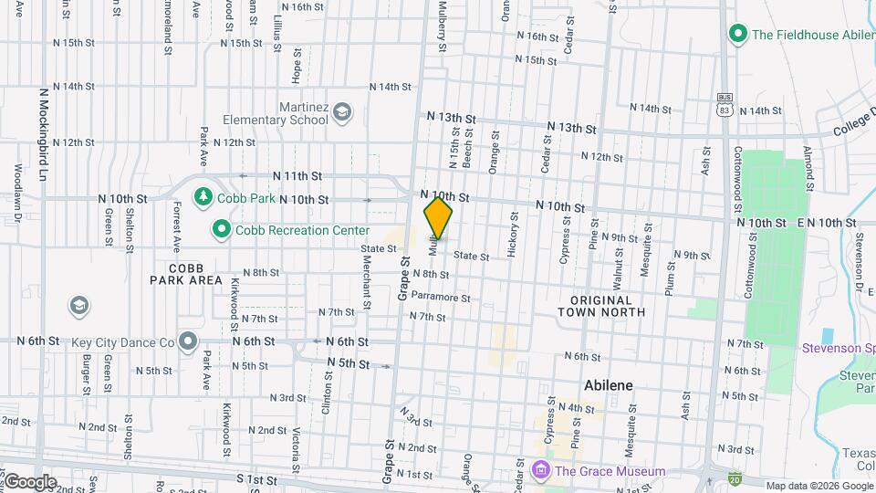 857 Mulberry St Map and Location Details