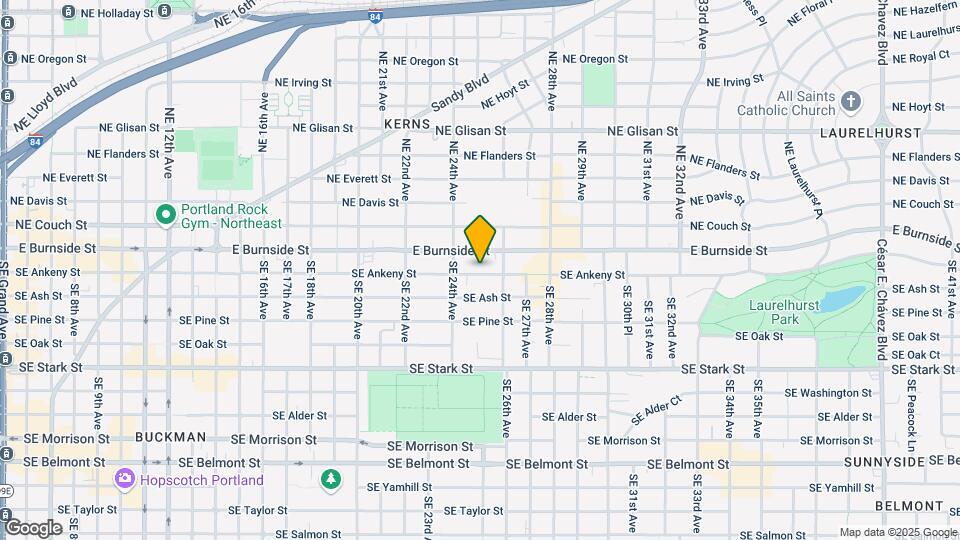 2501-2507 SE Ankeny St Map and Location Details