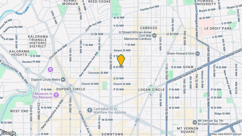 1638 15th St NW Map and Location Details