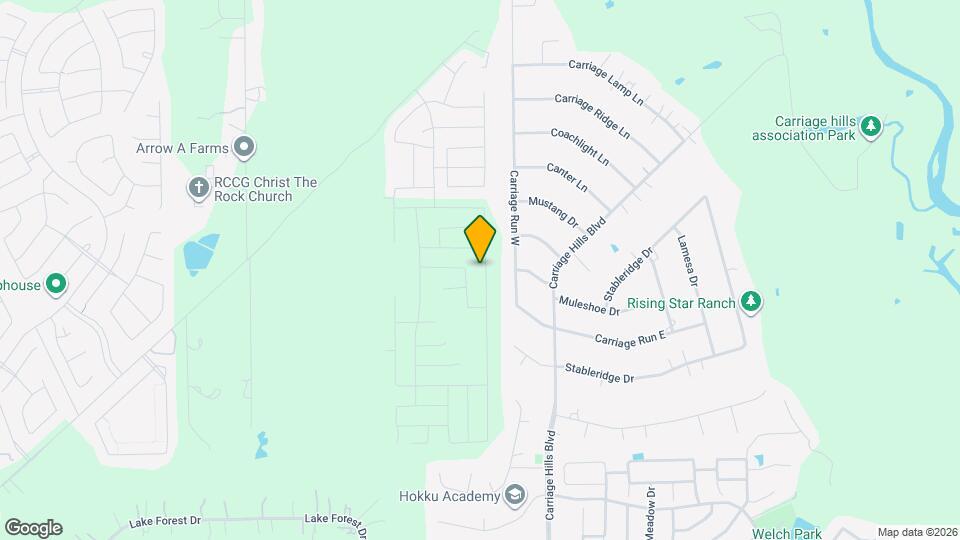 13453 Musky Dr Map and Location Details