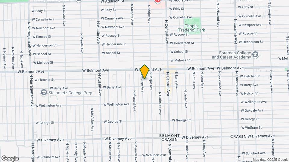 3117 N Mango Ave Map and Location Details