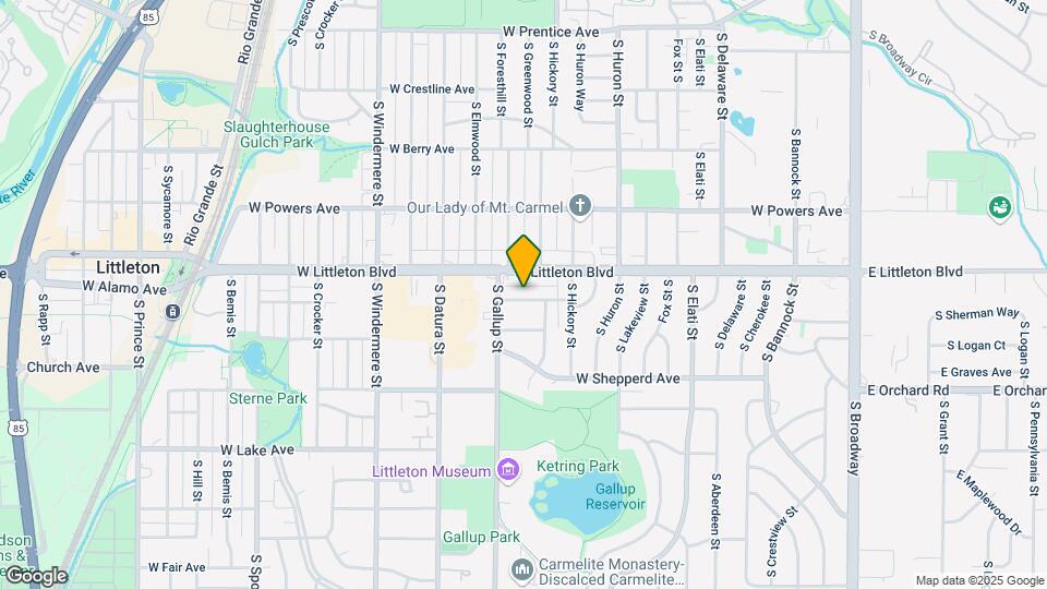 1155 W Lilley Ave Mapa y Detalles de la Ubicación