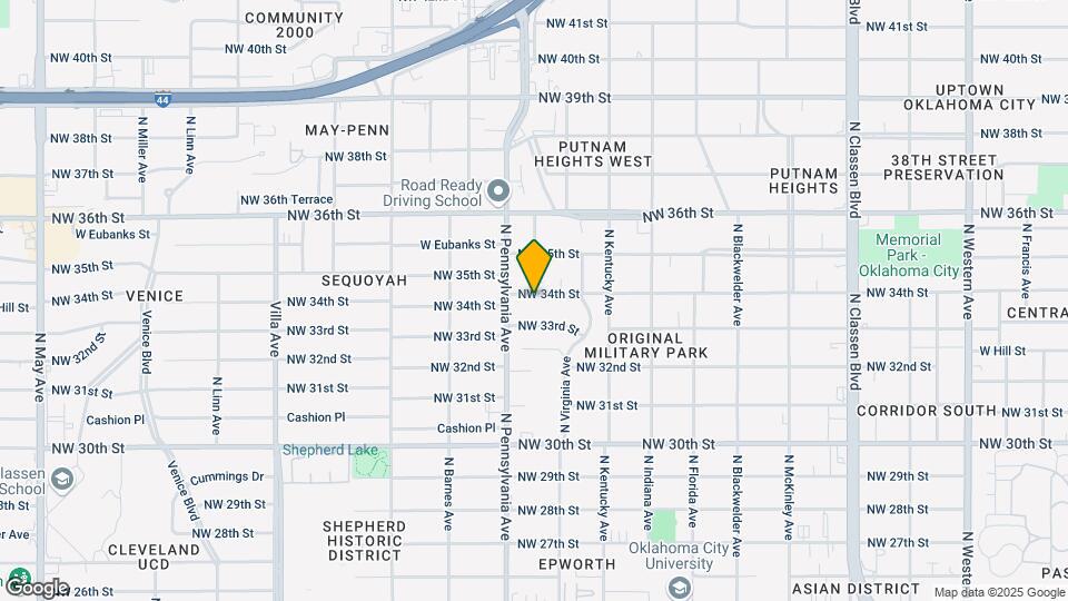 2022 NW 34th St Map and Location Details