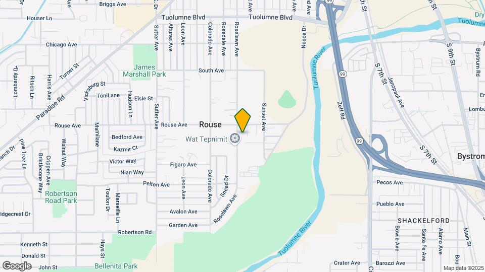 719 Roselawn Ave Map and Location Details