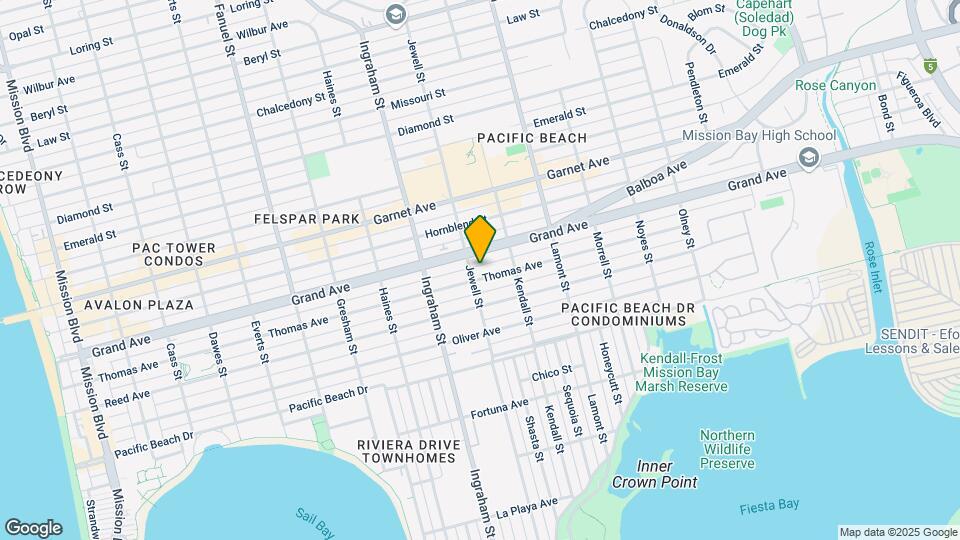 1714 Thomas Ave Mapa y Detalles de la Ubicación
