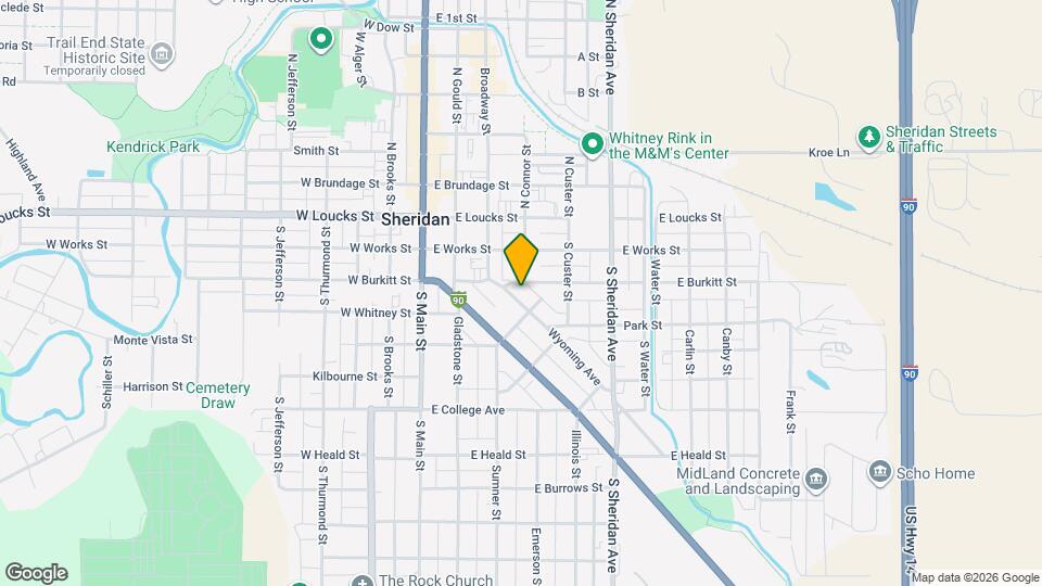 145 Wyoming Ave Map and Location Details