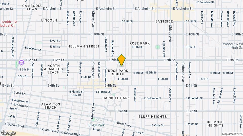 632 Junipero Ave Map and Location Details