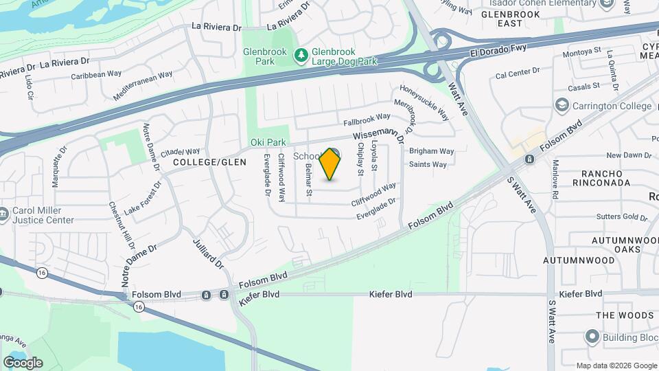 8617 Midfield Way Mapa y Detalles de la Ubicación