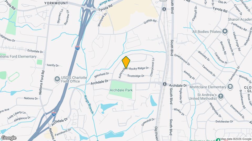 1002 Rocky Ridge Dr Mapa y Detalles de la Ubicación