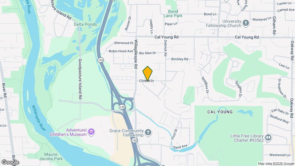 1106 Clinton Dr Map and Location Details