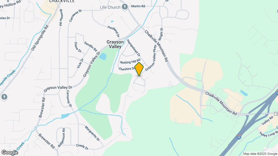 1370 Grayson Valley Pkwy Map and Location Details