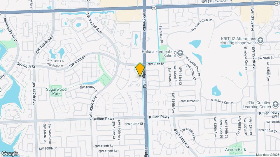 9723 SW 138th Ave Map and Location Details