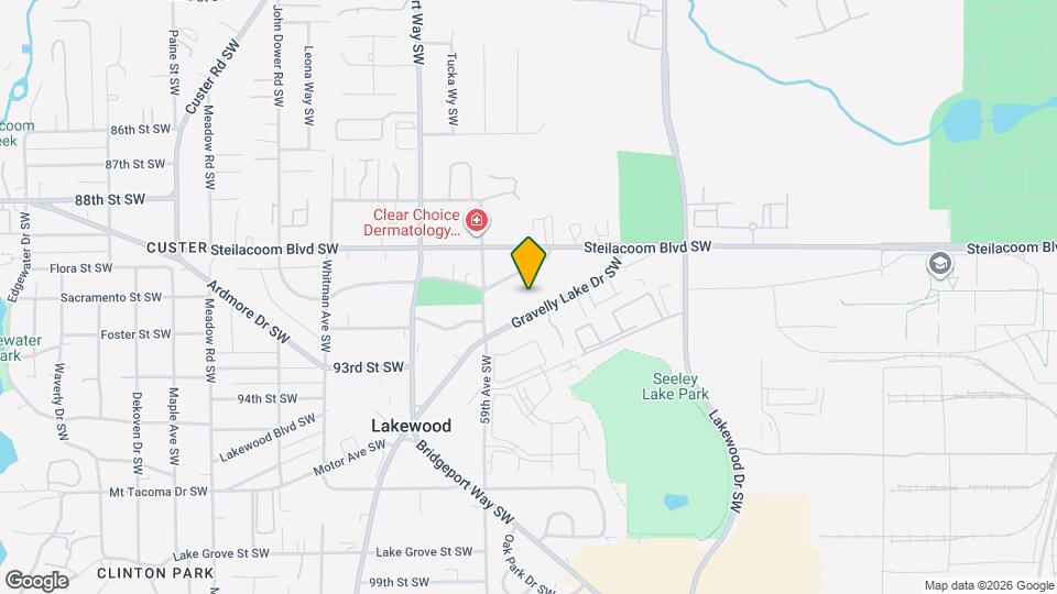 8948 Gravelly Lake Dr SW Map and Location Details