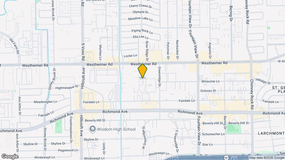 2822 Briarhurst Park Map and Location Details