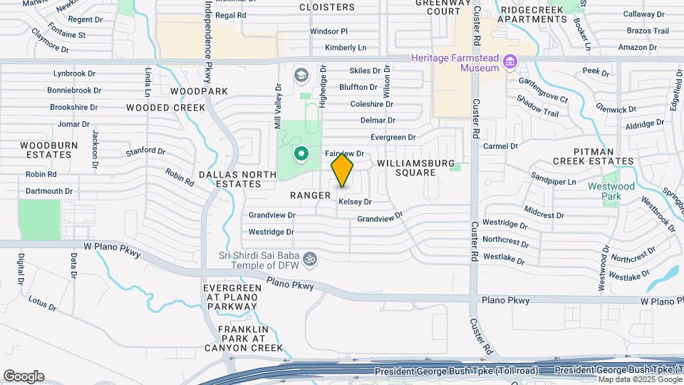 1104 Longworth Dr Map and Location Details