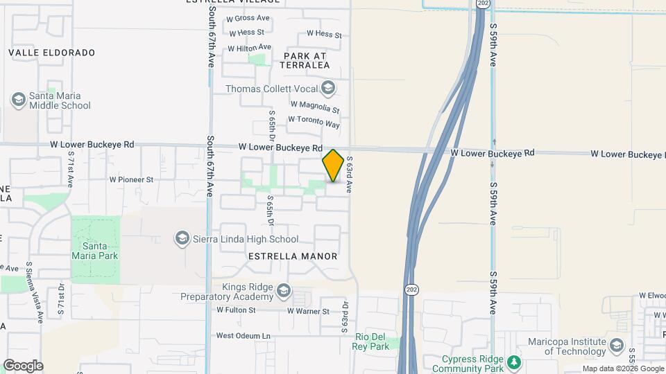 6323 W Williams St Mapa y Detalles de la Ubicación