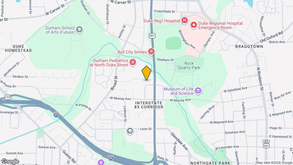 2519 Wilbon St Map and Location Details