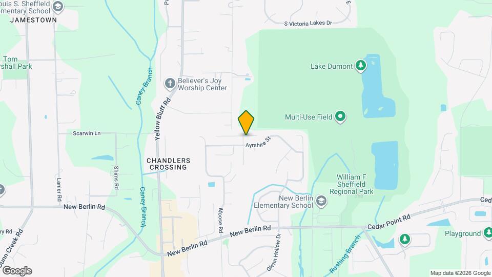 3410 Guernsey Ct Map and Location Details