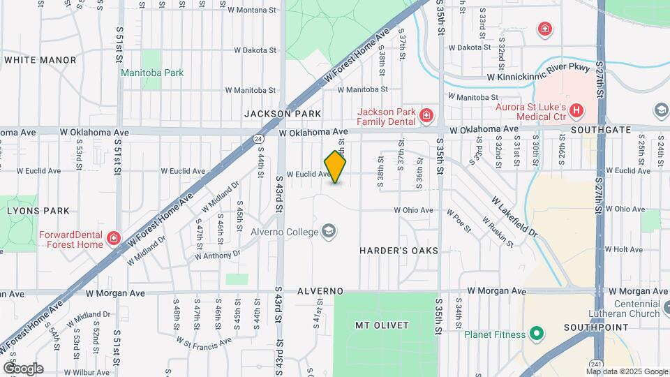 3225 S 40th St Map and Location Details