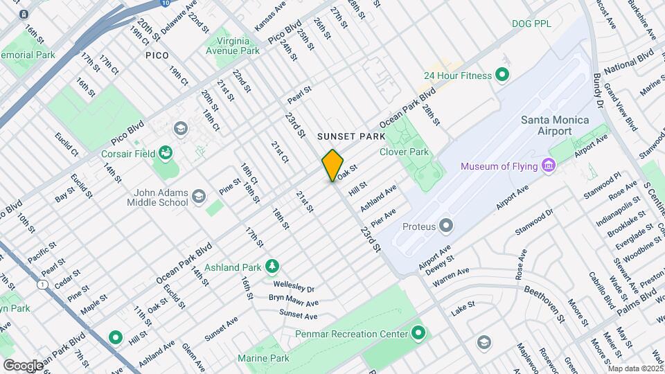 2224 Oak St Map and Location Details