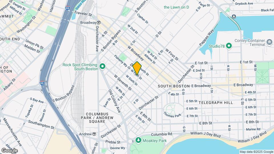 203 W Fifth St Map and Location Details