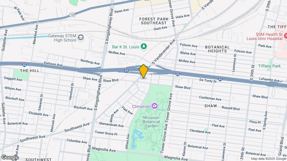 4459 Shaw Blvd Map and Location Details