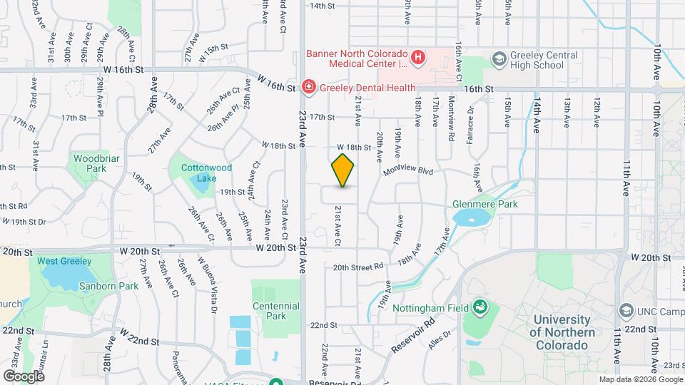 2118 Glenfair Dr Map and Location Details
