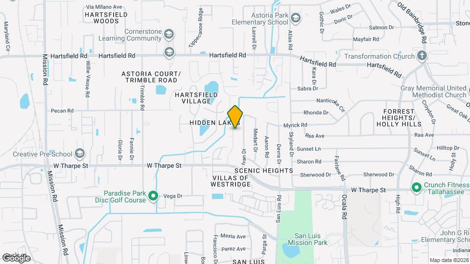 1853 Meriadoc Rd Map and Location Details