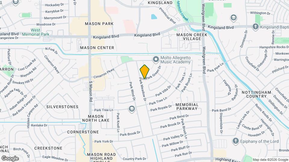 21439 Park Green Dr Map and Location Details